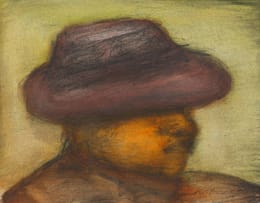 David Koloane; Figure in Hat