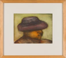 David Koloane; Figure in Hat