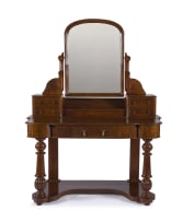 A Victorian mahogany dressing table