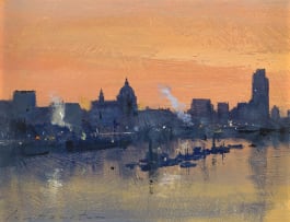 Ian Houston; Dawn Light on London's Changing Skyline