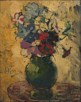 Pieter Wenning; Vase of Flowers