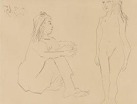 Pablo Picasso; Deux Femmes
