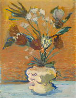 Carl Büchner; Flower Study