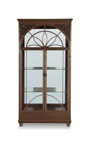 Dylan Lewis; Bronzed steel and lacquered display cabinet with Loerie relief