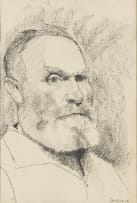 Anthony Strickland; Portrait of a Bearded Man