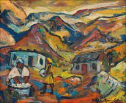 Stefan Ampenberger; Wash Day in the Mountains