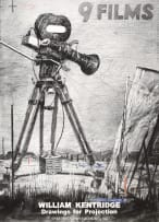 William Kentridge; Drawings for Projection, poster