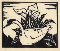 Maggie Laubser; Goose and Arums