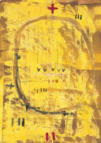 Samson Mnisi; Abstract Composition in Yellow