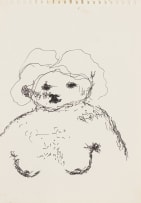 Robert Hodgins; Untitled (Nude)
