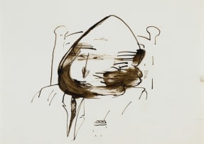 Robert Hodgins; Untitled (Seated Ubu Figure)
