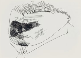 Robert Hodgins; Untitled (Portrait)