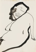 Robert Hodgins; Untitled (Reclining Nude)