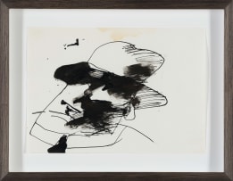 Robert Hodgins; Untitled (Man in Hat)