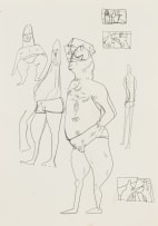 Robert Hodgins; Untitled (Figures)
