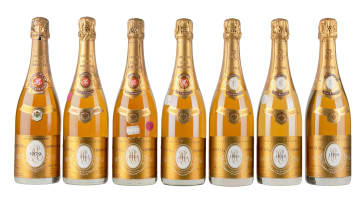 Louis Roederer; Cristal Collection; 1979, 1982, 1983, 1985, 1988, 1989, 1990; 7 (1 x 7); 750ml