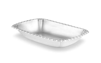 A German silver dish, .800 standard, late 19th/early 20th century