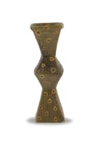 Hylton Nel; Brown Vase with Spot Pattern