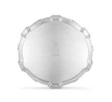 A George V silver salver, William Neale & Son Ltd, Birmingham, 1936