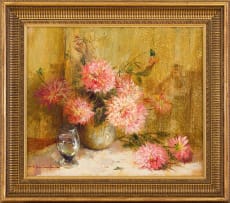 Mari Vermeulen-Breedt; Still Life with Flowers