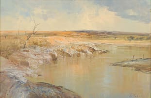 Christopher Tugwell; Landscape with River