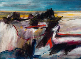 Fred Schimmel; Abstract Landscape #402