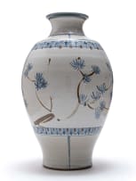 David Schlapobersky and Felicity Potter; Large Blue and White Vase