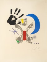 Joan Miró; Bonjour Max Ernst (Dupin 936, Cramer 215)