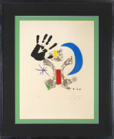 Joan Miró; Bonjour Max Ernst (Dupin 936, Cramer 215)