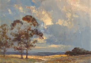 Christopher Tugwell; Landscape with Trees