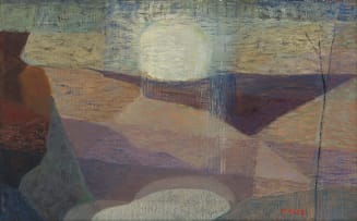 Maud Sumner; Abstract Sunset