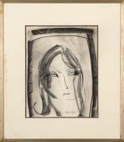 Charles Gassner; Head of a Woman
