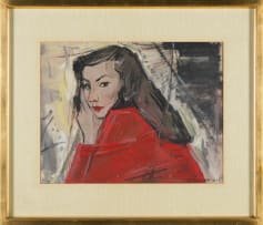Armando Baldinelli; Woman in Red