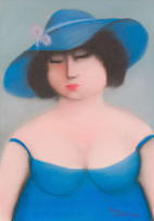 Pieter van der Westhuizen; Lady with Hat