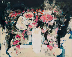 Michael Heyns; Flowers in a Vase