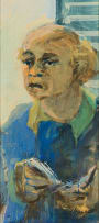 Marjorie Wallace; Portrait of a Man (Uys Krige)