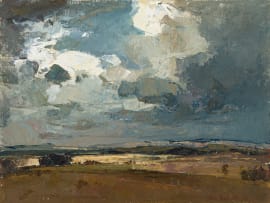 Titta Fasciotti; Landscape with Moody Sky