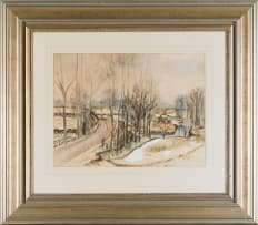 Maud Sumner; Winter Landscape
