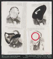 William Kentridge; Telegrams From The Nose, three