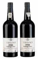 Taylor's; Vintage Port; 1985; 2 (1 x 2); 750ml
