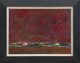 Herman van Nazareth; Red Landscape