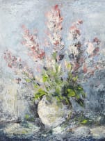 George Enslin; Flowers in a Vase