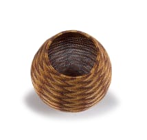 A small Lindeni Dladla 'Threads of Africa' woven bowl, 2020