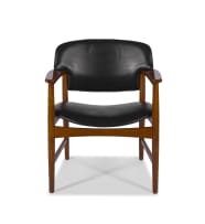 An Aksel Bender Madsen and Ejner Larsen 'Model 4205' dining chair for Fritz Hansen, 1950s, Denmark