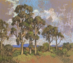 Conrad Theys; Bloekombome (Blue Gum Trees), Moorreesburg