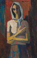 Maurice van Essche; Woman with Arms Folded