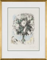 Marc Chagall; Le Petit Bouquet de Lys (Mourlot 909)