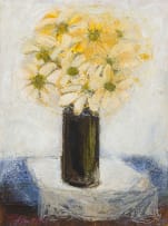 Pieter van der Westhuizen; Yellow Flowers in a Vase
