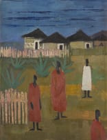 James Thackwray; Figures and Huts