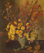 James Eddie; Flowers in a Vase